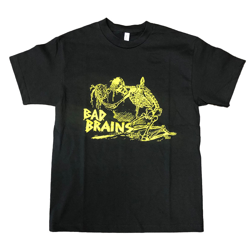 Bad Brains – “Skull” Tee Black – Programme Skate & Sound