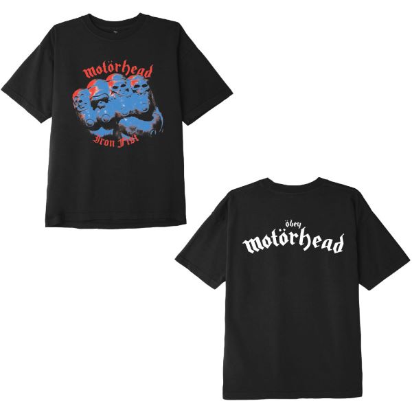 Obey X Motorhead – “Iron Fist” Tee – Programme Skate & Sound